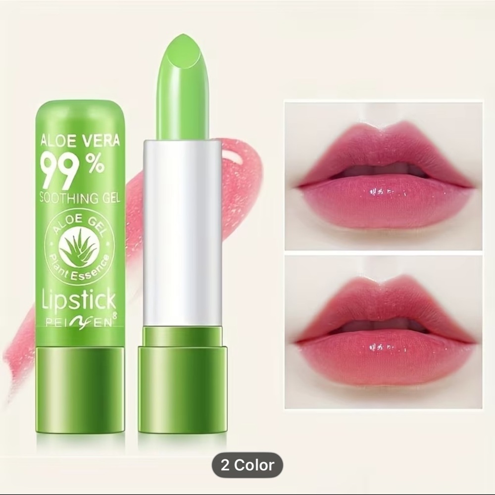 Aloe Vera Soothing Gel Lipstick - Green